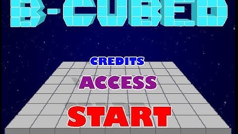 B-Cubed Walkthrough Level 25