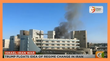 Trump floats idea of regime change in Iran