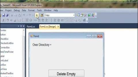 C# Edge 108 -  How to Delete Empty Directories with C#