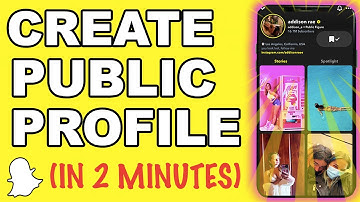 How To Create Public Profile On Snapchat in 2022 (ACTUALLY WORKS) (Snapchat Spotlight Profile)