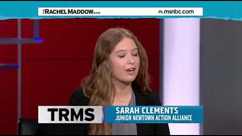 Rachel Maddow - Sarah Clemens- Junior NRA