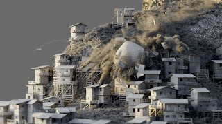 Large-Scale Cinematic Destruction in Houdini with David Silberbauer