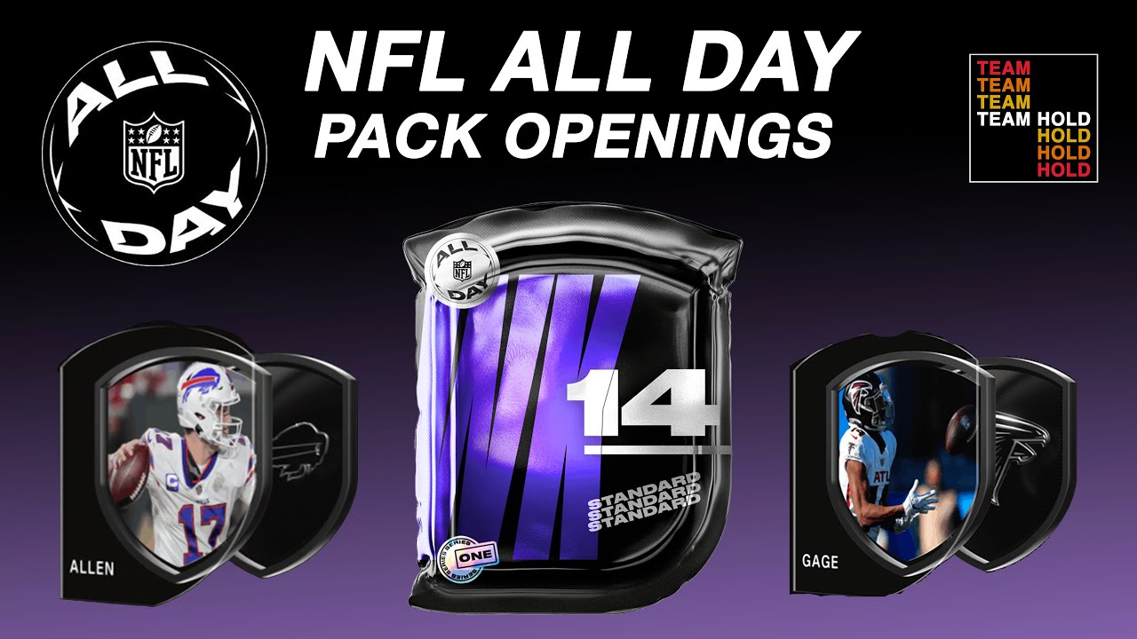 Opening our first NFL ALL DAY packs - NFT (Patrick Mahomes!) 