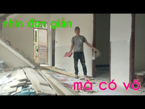 Video: Bột Bả Mài: Dùng Cho Sơn Và Giấy Dán Tường, Máy Mài. Cách Mài Bột Trét Tường, Trần Vách Thạch Cao?