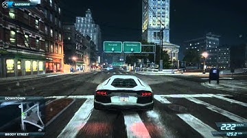 NFS Most Wanted 2012 PC Gameplay On Core 2 Duo