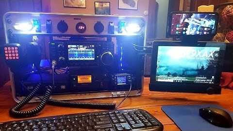 Ham Radio Go Box Update +Tablet Mount
