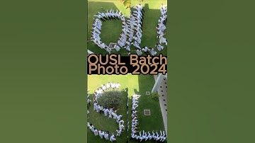 OUSL Batch Photo 2024 #shorts #ousl #viralvideo