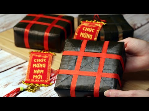 Video Bánh Chưng | Tự làm KHUÔN thật ĐƠN GIẢN - Tiết Kiệm LÁ... - youtube