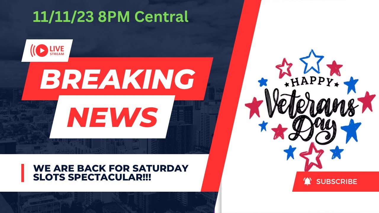 OCR Slots  live! VGT Red Screens & More at River Bend Casino 8PM 11-11-23