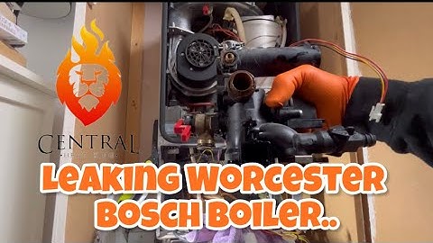 How to change the Return manifold on a Worcester Bosch boiler!
