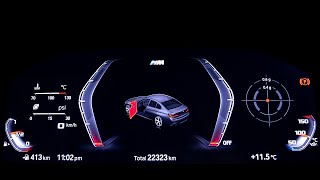 BMW M INSTRUMENT CLUSTER ON ALL OF G CHASSIS ID7