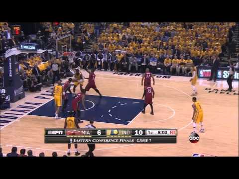 VIDEO: Pacers causing mayhem against Heat's defense