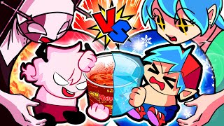 HOT PREGNANT VS COLD PREGNANT! | MUKBANG COMPLETE EDITION  Friday Night Funkin ANIMATION