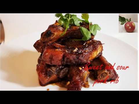 Sweet and sour pork rib