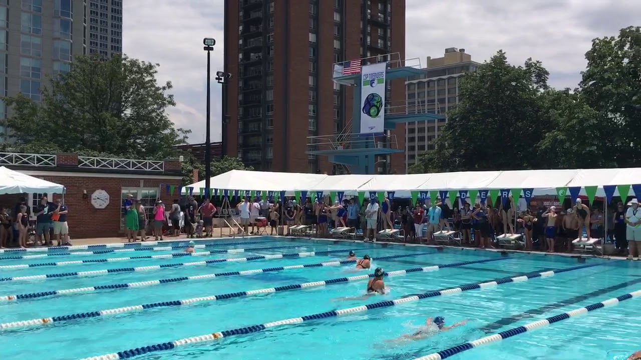 4x50 meter medley relay 6/2018 YouTube