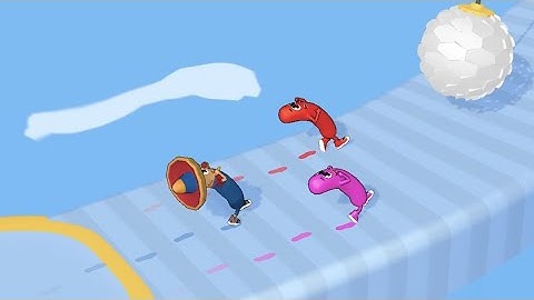 WACKY RUN Game - Walkthrough Gameplay IOS Android | Video Animation 3D | MEGA GAMEPLAY #56 Shorts