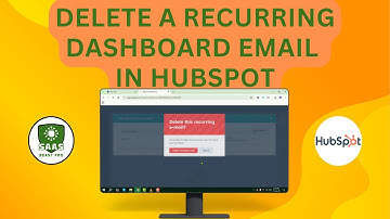 How to Delete a Recurring Dashboard Email in HubSpot - Simple Steps {2025}
