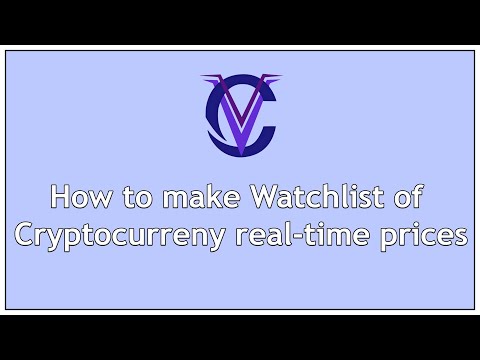 How to make a Watchlist of real-time crypto prices in Telegram (using Coinvela)
