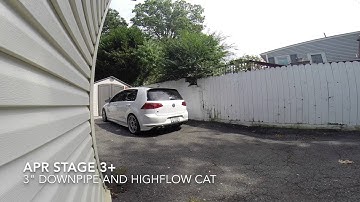 Mk7 golf R - S3 resonator delete