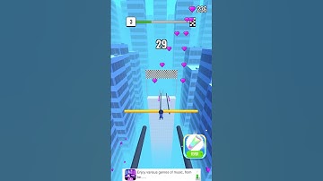 Roof Rail #gameplay #games #satisfying #bestgameplay #satisfyingvideo #android #ios #funny #viral