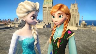 Elsa vs Anna of Arendelle - Frozen