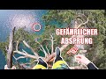 Sprünge aus dem Baum!! // Ropeswing & Klippenspringen Schloss Neuschwanstein