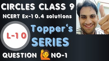 circles class 9 ncert solutions ex 10.4 | question no 1 |Two circles of radii 5 cm and 3 cm intersec