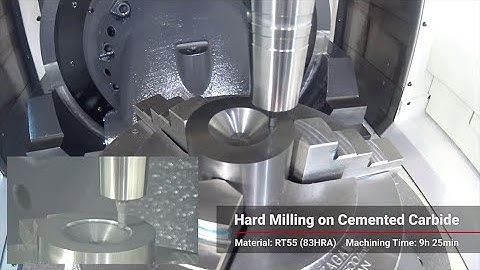Yasda Hard Milling on Cemented Carbide