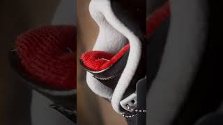 Step into style with the iconic Jordan 4 Bred Reimagined ✅💜 #funny #shorts