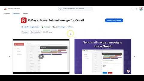 GMass Chrome Extension