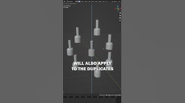 Duplicate as an instance #blender #blender3d