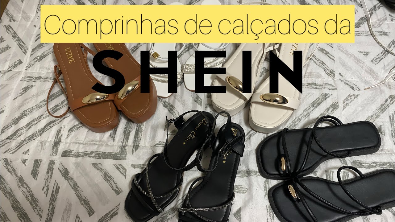 ASMR CASEIRINHO: Comprinhas de calçados da Shein Brasil 🇧🇷👡🛍️🛒