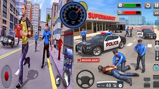 New Police Simulator 2026 High-Speed Cop Car Chase In Wild City - Car Game Android Gameplay
