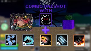 Best Dark Combo One shot with all fighting style, Roblox