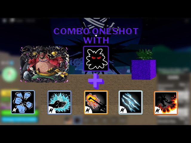 Best Blizzard Combo One shot with All Melee in Blox Fruits 