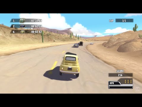 Joguei Cars Race o Rama do Wii no Android (rodou liso?) 