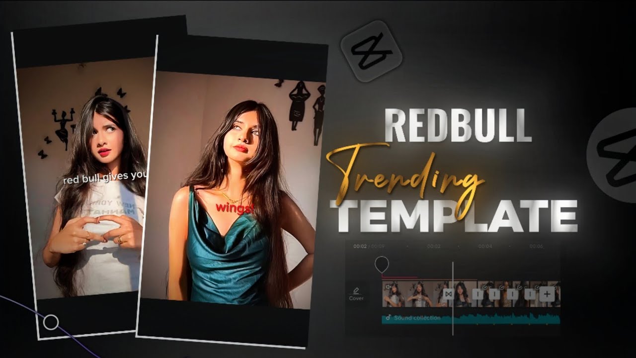 "Red Bull Gives You Wings Reels Editing in CapCut Viral CapCut