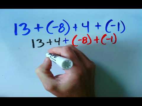 Adding Multiple Integers - YouTube