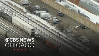Metra North Central Service trains stopped in River Grove after pedestrian struck