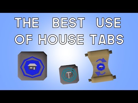 OSRS - The BEST use of House Tabs