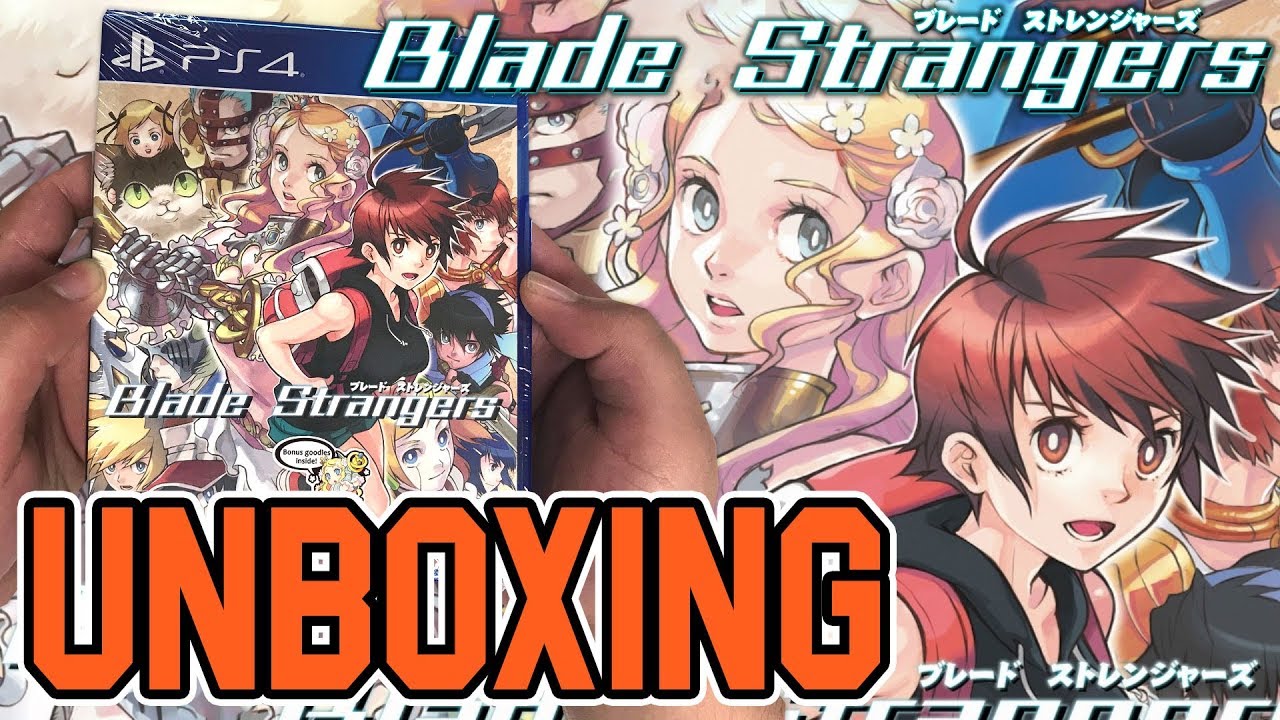 Blade Strangers (Launch Edition) (PS4) Unboxing!! - YouTube