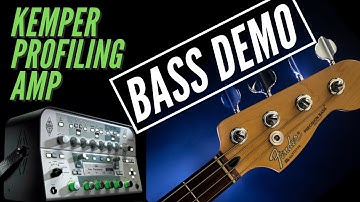 KEMPER PROFILING AMP BASS DEMO! POP!