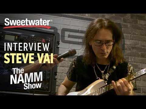 Steve Vai Interview at Winter NAMM 2019