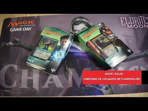 Magic Ixalan. Unboxing de los mazos de planeswalker