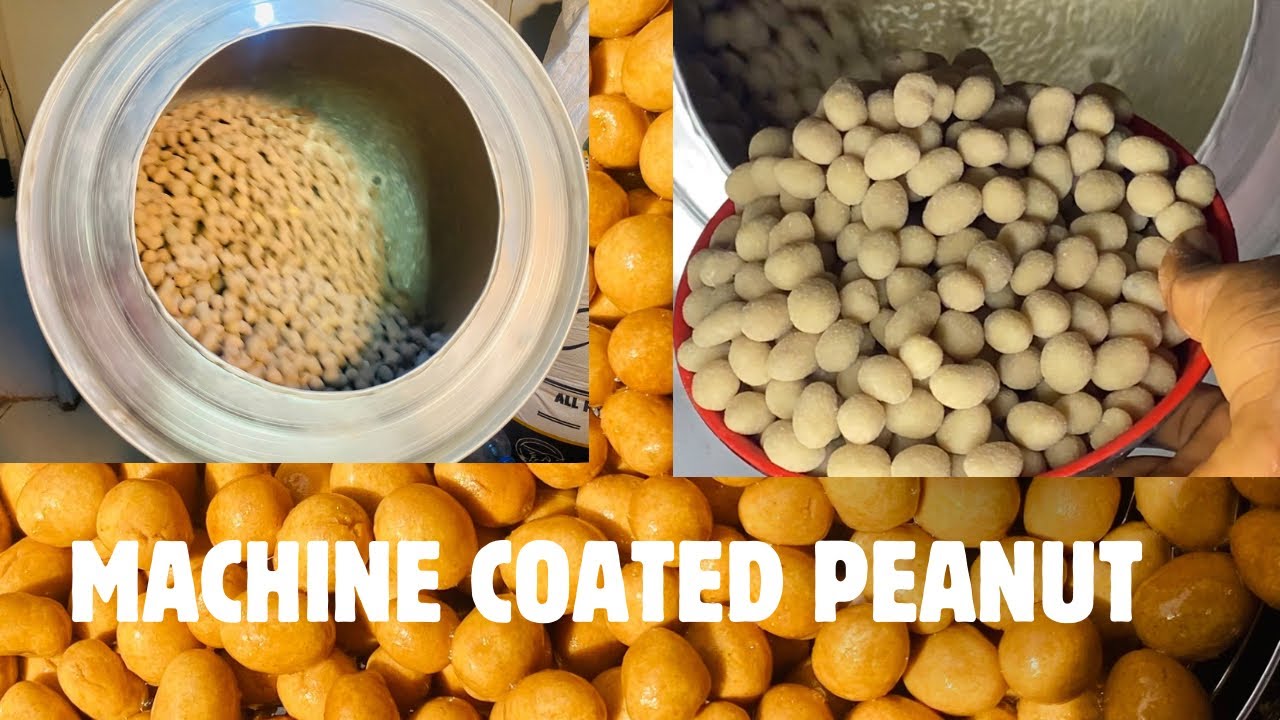 Easy way to get a smooth coating using peanut coating machine.