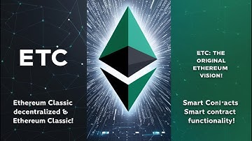 ETC Ethereum Classic ETC  Explained in 60 seconds #etc #crypto #bitcoin #investment