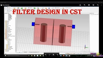 Filter design in cst | bandpass & bandstop filters in cst ie3d feko