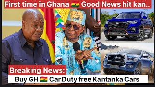 Download Lagu GH 🇬🇭 Great News Duty free Kantanka Cars Let support prez. John Dramani Mahama released MP3 Download Lagu GH 🇬🇭 Great News Duty free Kantanka Cars Let support prez. John Dramani Mahama released MP3