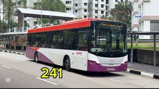 [SMRT] | SBS8457P on Service 241 | Scania K230UB Euro IV Batch 2
