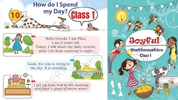How Do I Spend My Day? | Class 1 Maths Chapter 10 | Explanation And Solutions | Joyful Mathematics
